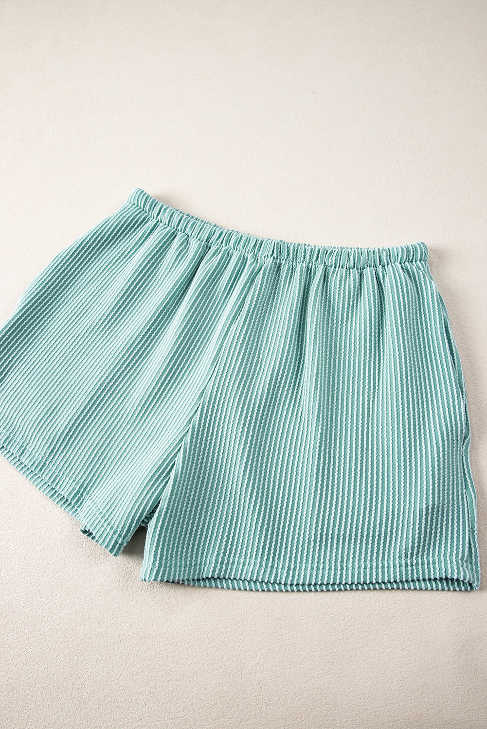 Iceland Knit Loose Fit Tee and Shorts Set
