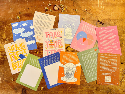 "Mindful Moments" Pocket Eco-Journal with Prompts & Reflections (Winter Dreaming)