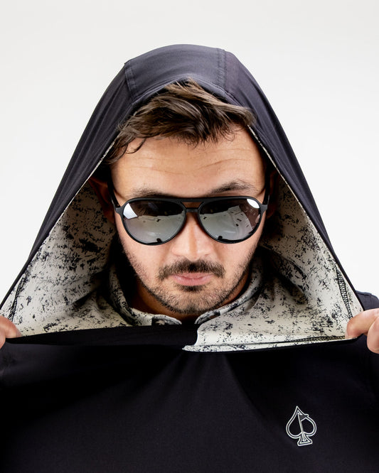 Golf Hoodie - White Noise