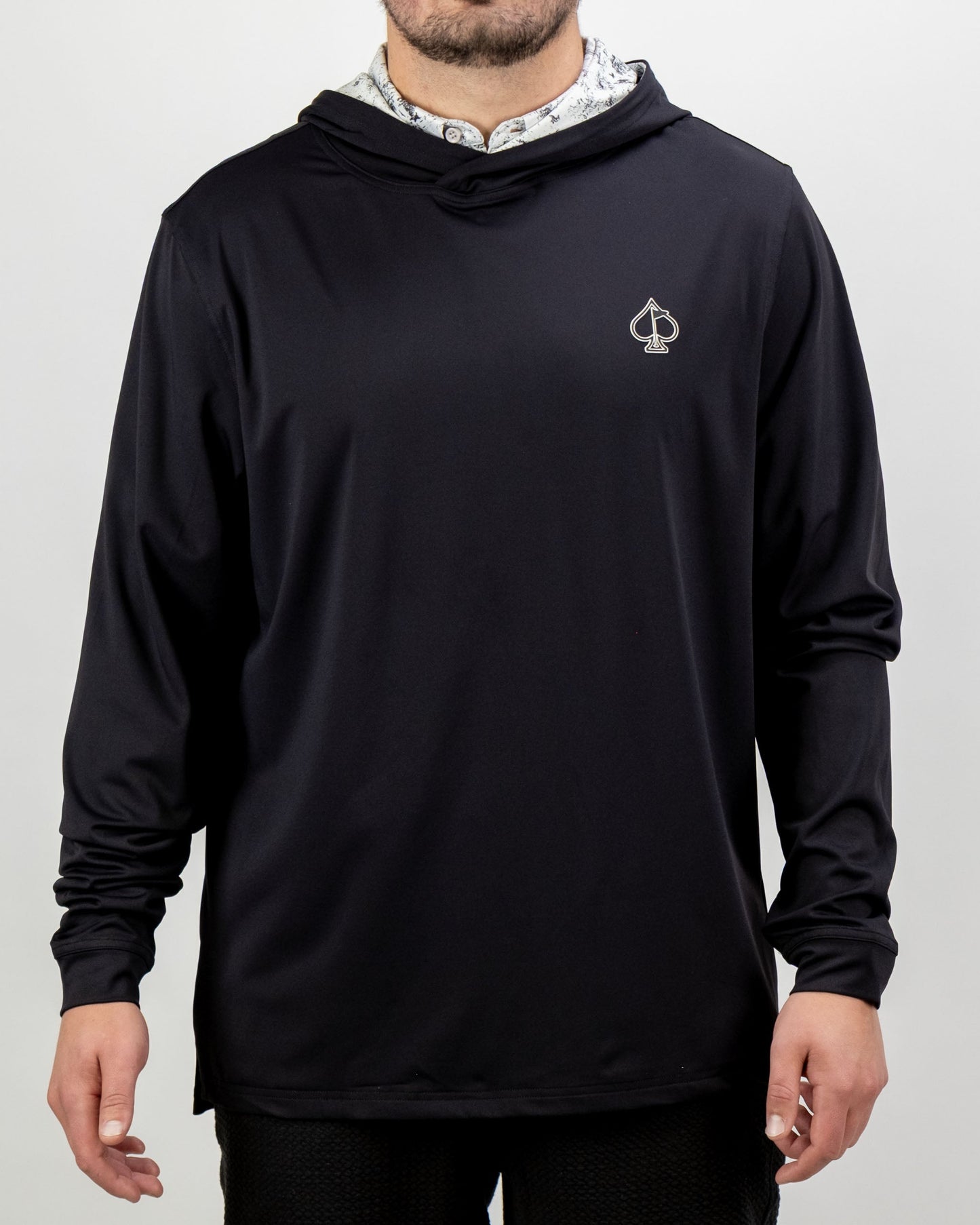 Golf Hoodie - White Noise