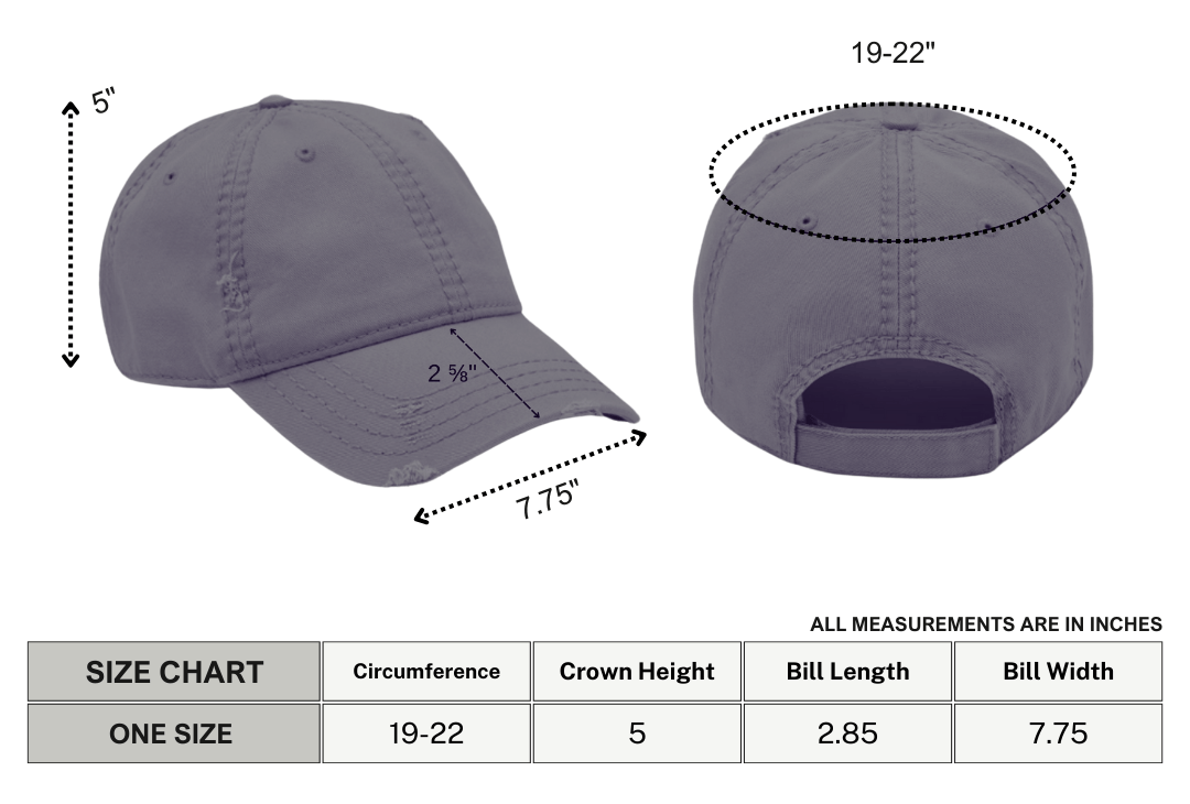 Distressed Dad Hat