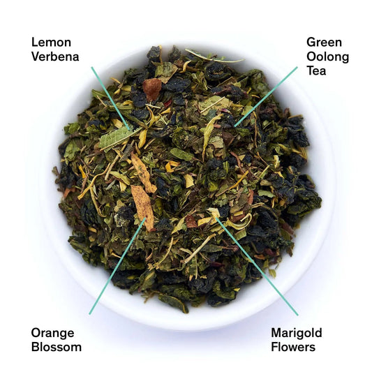 Sweet Lemon Oolong Green Tea
