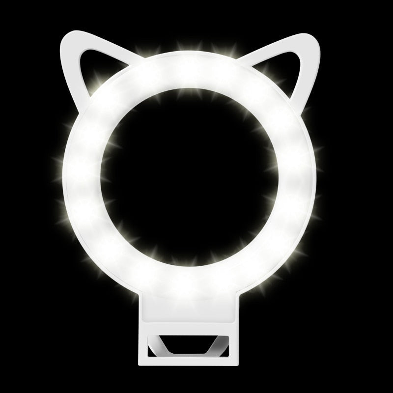 Led Ring Light Selfie Lamp Usb Photo Studio