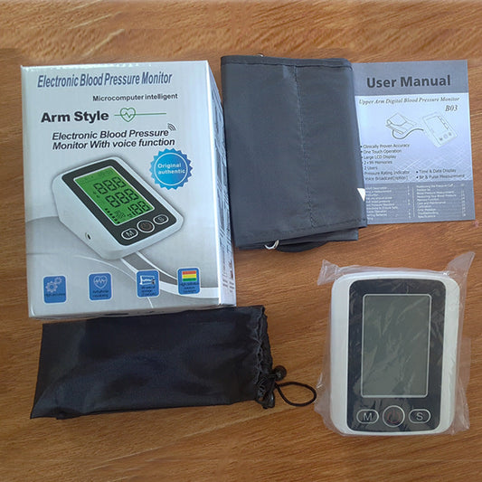 voice electronic blood pressure monitor