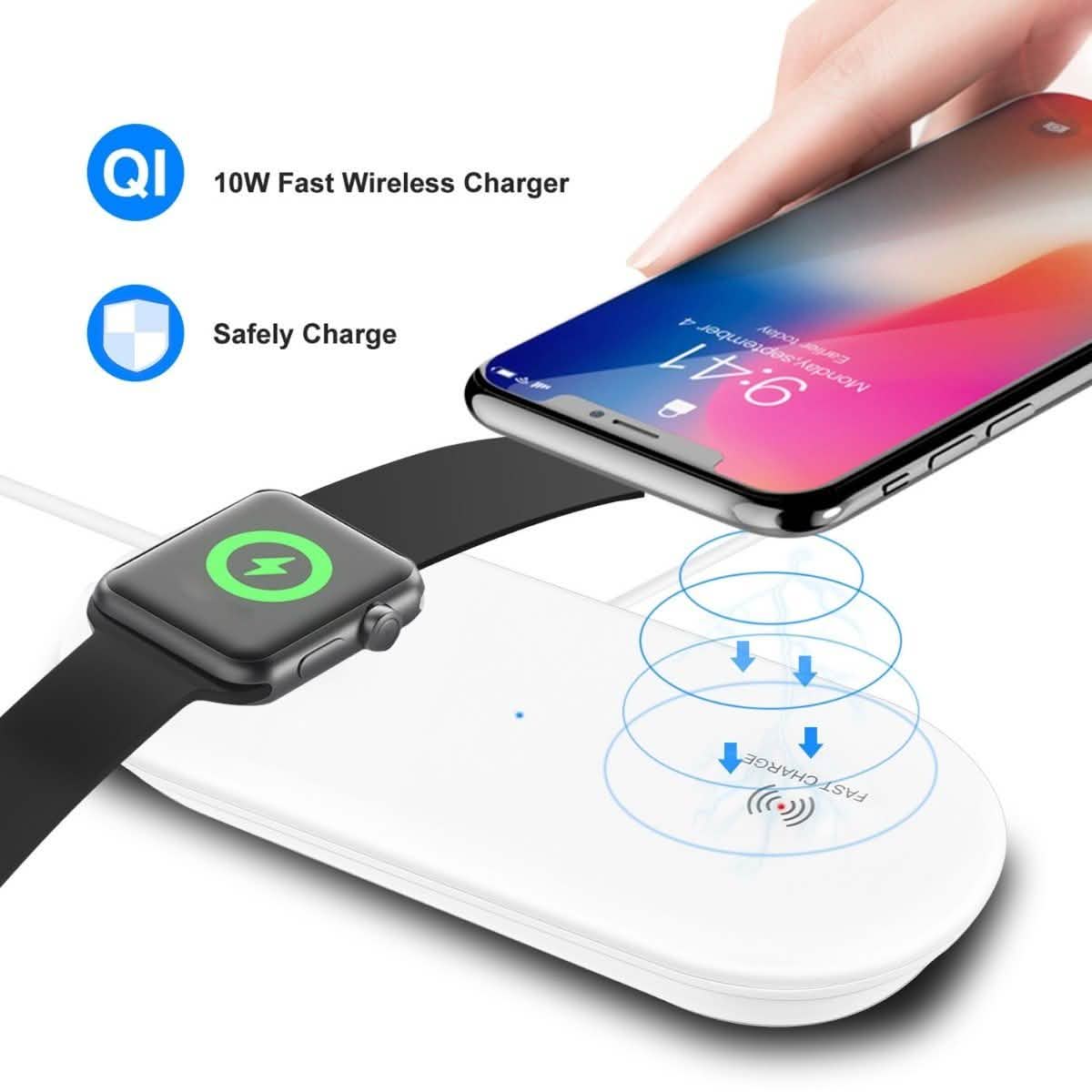 2-in-1 Wireless Charging Pad