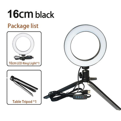 Compatible with Apple, Tripod Ring Light