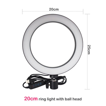 Compatible with Apple, Tripod Ring Light