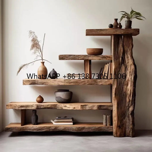 Old Elm Bogu Frame Display Stand