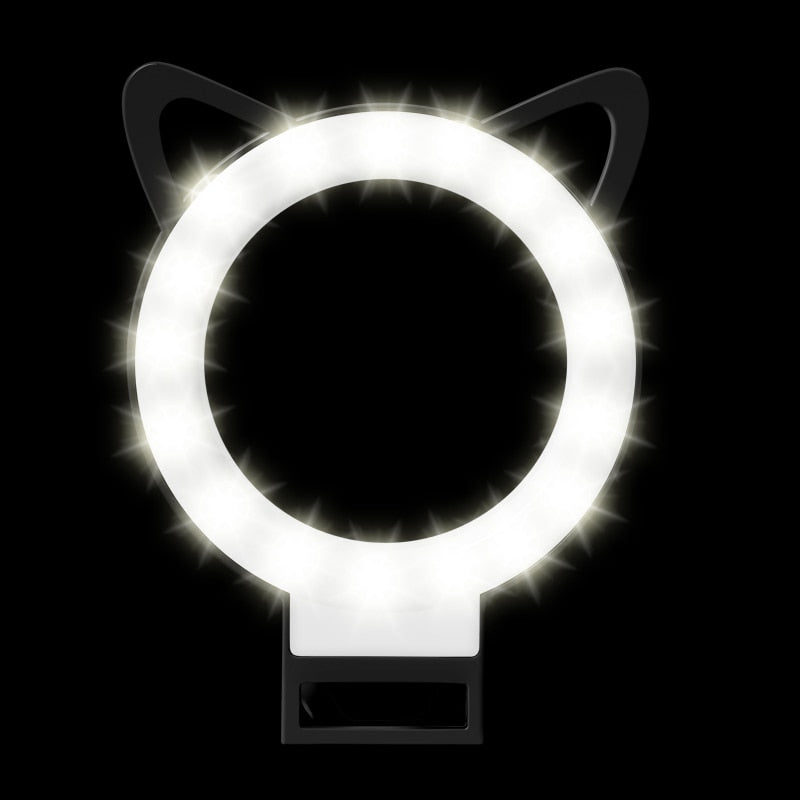 Led Ring Light Selfie Lamp Usb Photo Studio