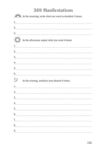 369 Manifestation Journal