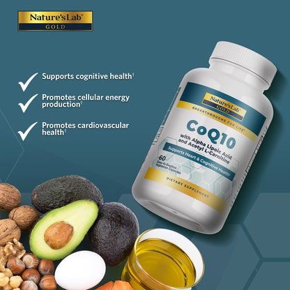 Gold CoQ10 + Alpha Lipoic Acid + Acetyl L-Carnitine HCl