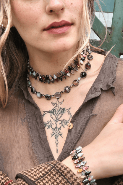 Choker in Punk Rocks (Silver)