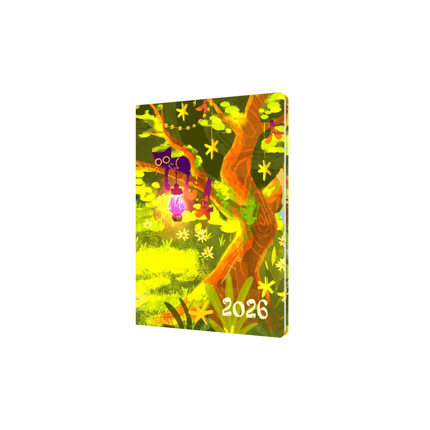 Bella Ramsay Cat - A5  Week-To-View - Diary - 2026 Calendar Year Planner