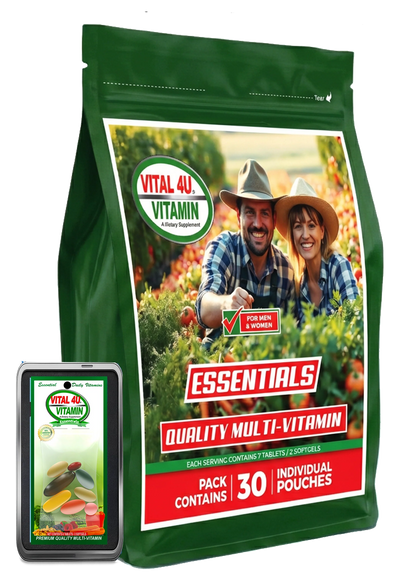 Vital 4U Essential 30 Day Multivitamin
