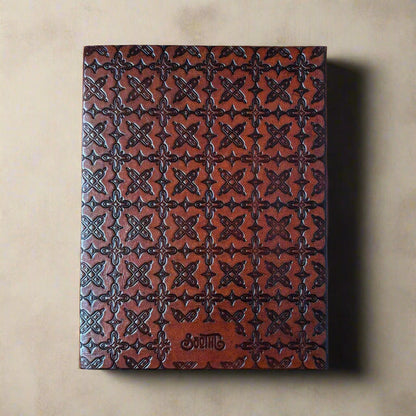 "Yesterday is Heavy, Put It Down" Leather Journal - Mindful Living & Healing