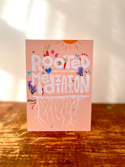 "Get Growing" Mindful Garden in a Bag Kit: Mindfulness Journal, Meditation Card + Growing Kit - (Assorted Year-Round)