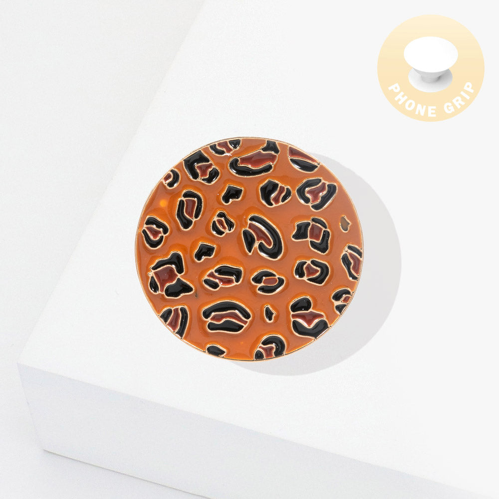Round Adhesive Phone Grip and Stand