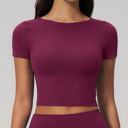 Slim Fit Sports Short Sleeved Shirt