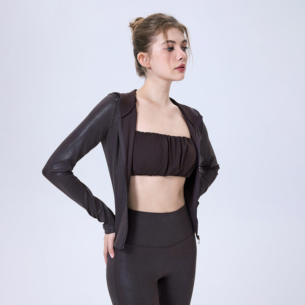 Sports Jacket Slim Fit Yoga Clothes