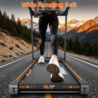 Home Foldable Treadmill With 15% Incline