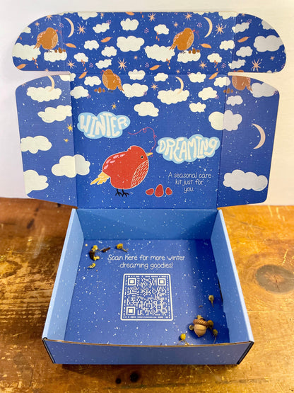 "Delightful Spice" Organic Tea Gift Set w. Pocket Mindfulness Journal & Honey (Sip & Relax)