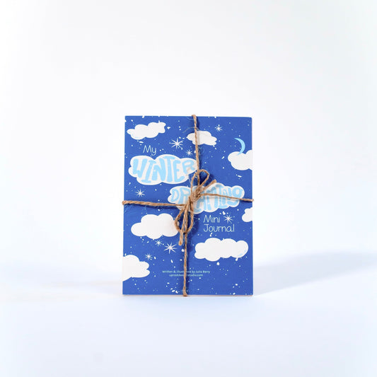 "Mindful Moments" Pocket Eco-Journal with Prompts & Reflections (Winter Dreaming)