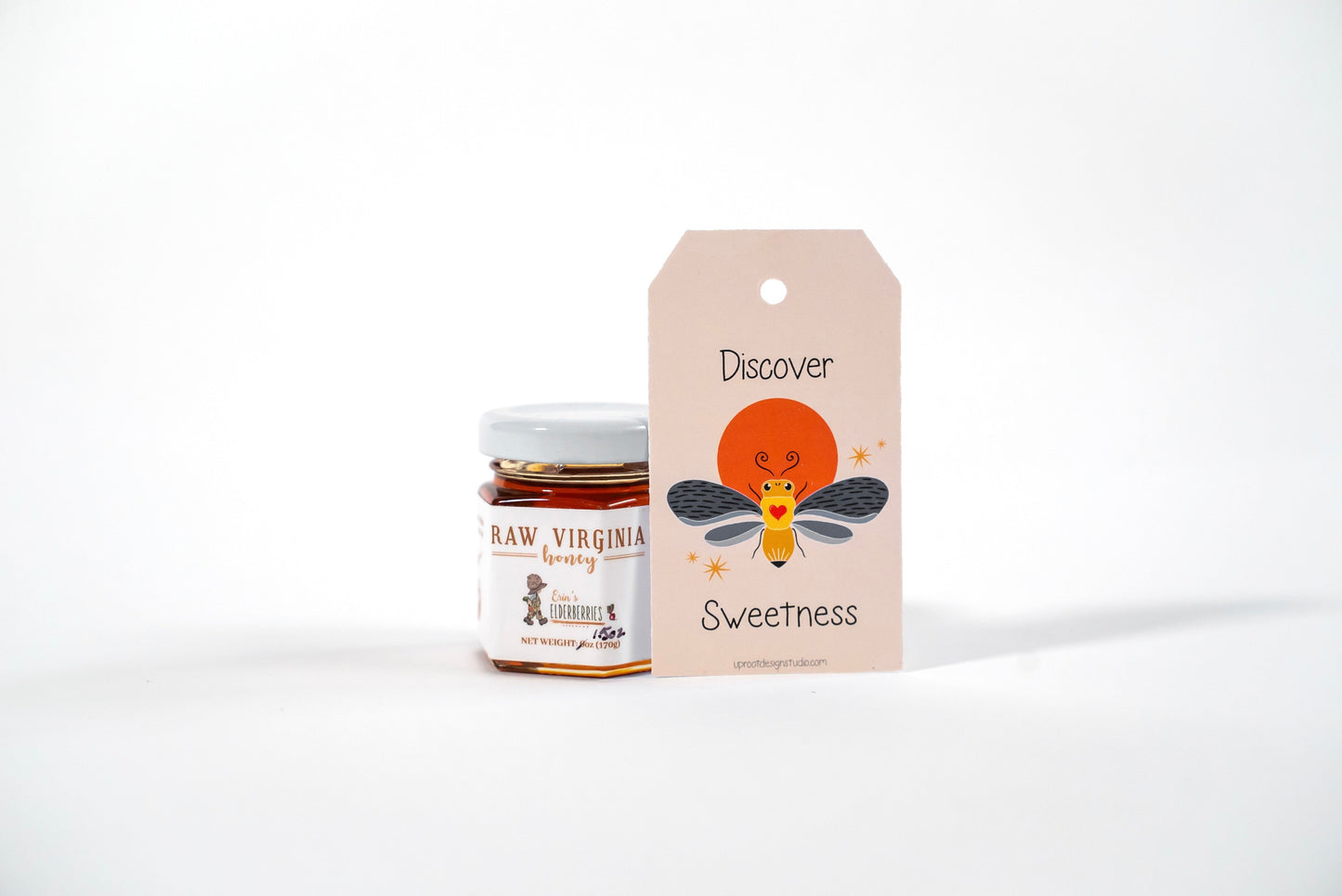 "Follow Your Dreams" Organic Tea Gift Set w. Pocket Mindfulness Journal & Honey (Sip & Enjoy)