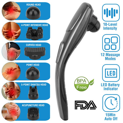 Cordless Electric Back Massager