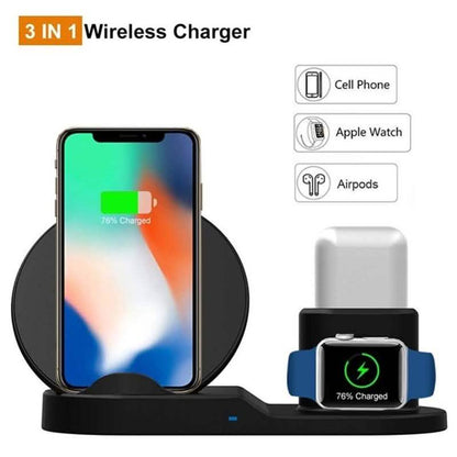 3-in-1 Wireless Power Charging Station