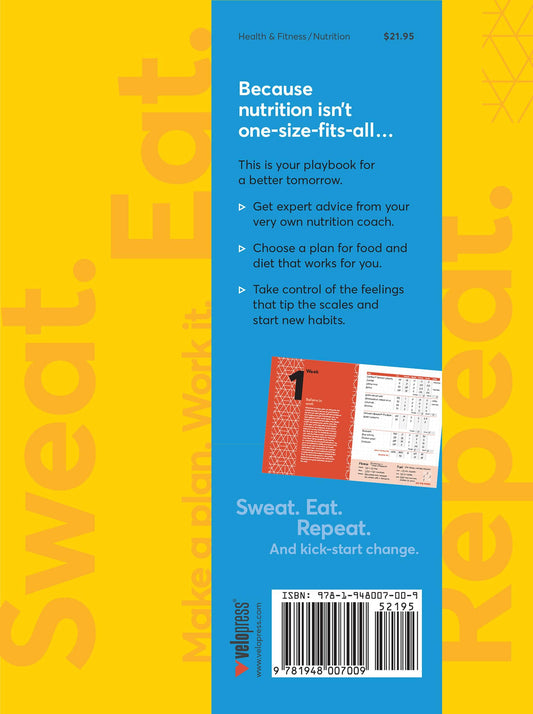 Sweat. Eat. Repeat. A 90-day Playbook to Change Your Food Habits, Improve Your Energy, and Reach Your Goals