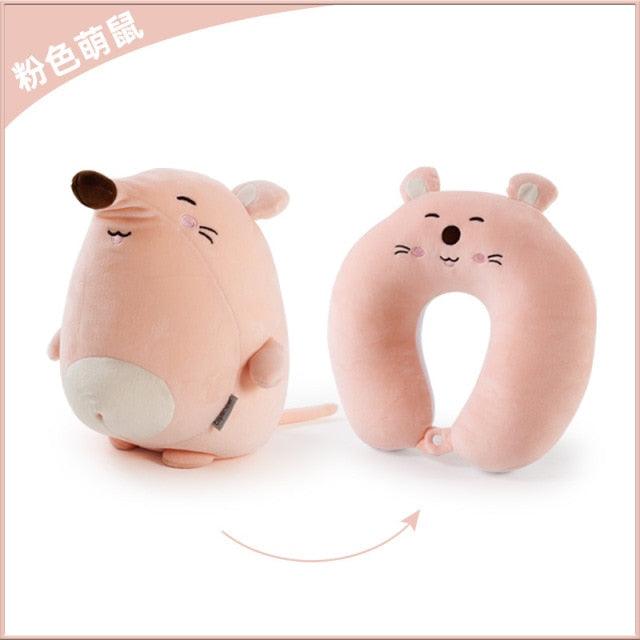 Penguin U-Shaped Sleep Protection Neck Pillow