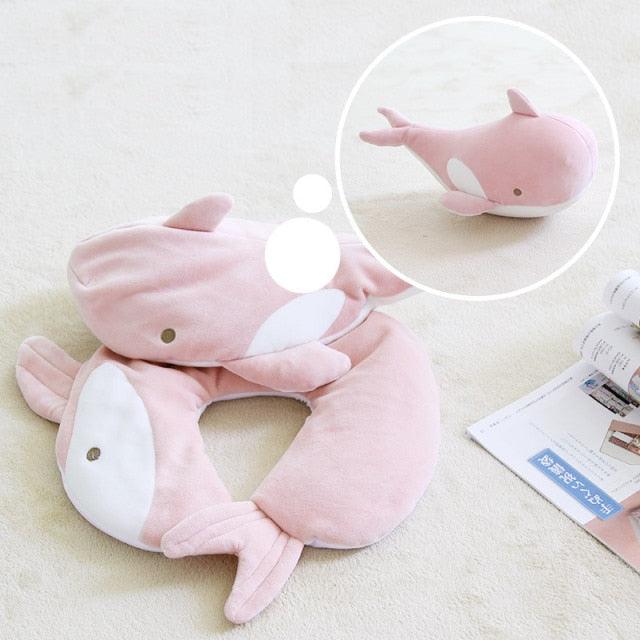 Penguin U-Shaped Sleep Protection Neck Pillow