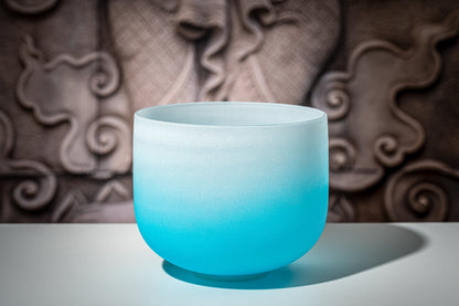 7 Chakra Color Quartz Crystal Singing Bowl Set (8"-14")