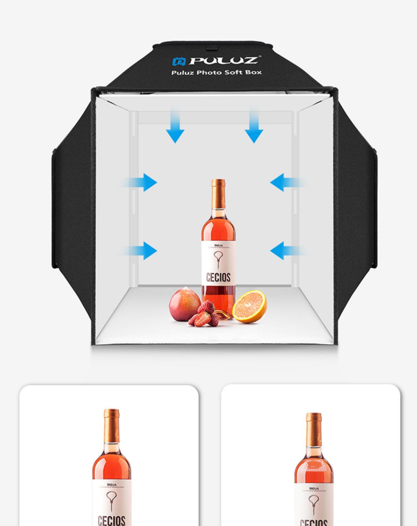 Small Studio LED Photo Light Box