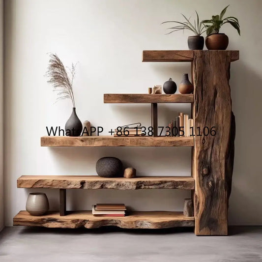 Old Elm Bogu Frame Display Stand