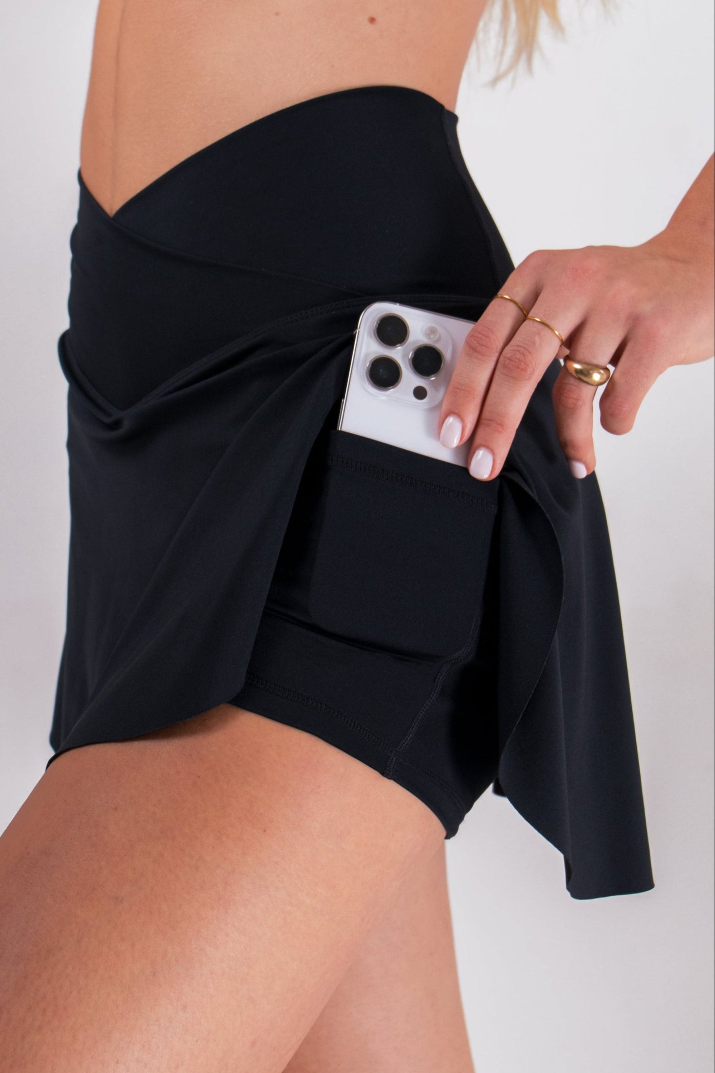 Women's Athletic Skort with Built-In Shorts