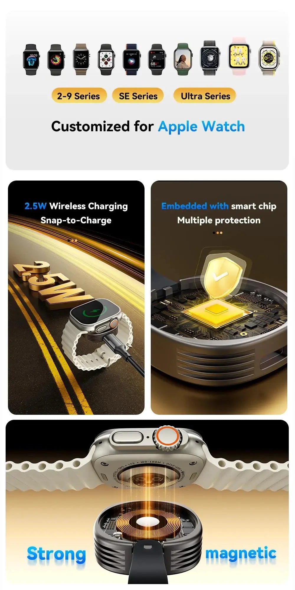 Wireless Charger for Apple Watch