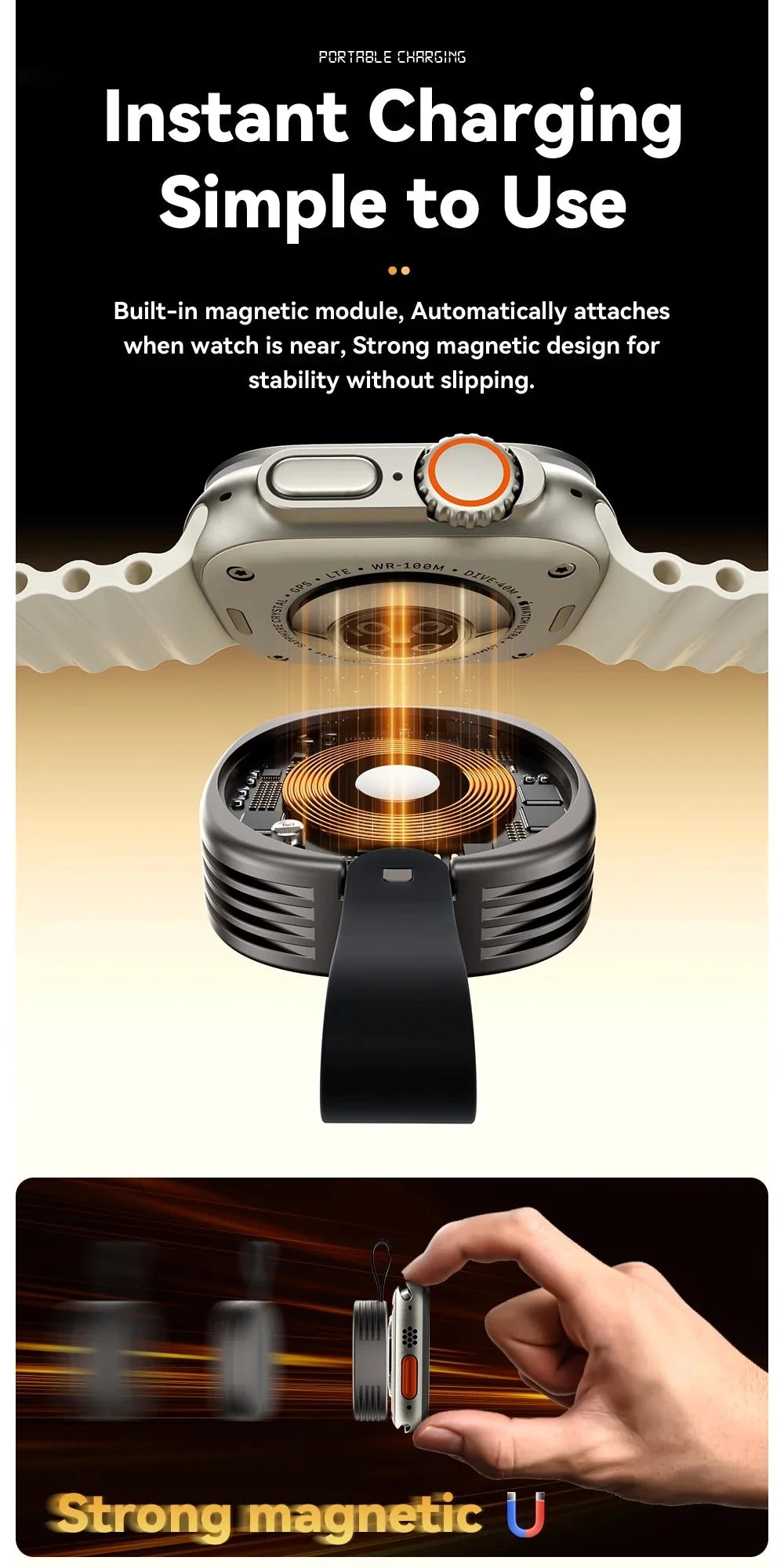 Wireless Charger for Apple Watch