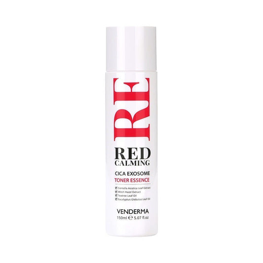 [VENDERMA] Red Calming Cica Exosome Toner Essence 150ml(Vegan)