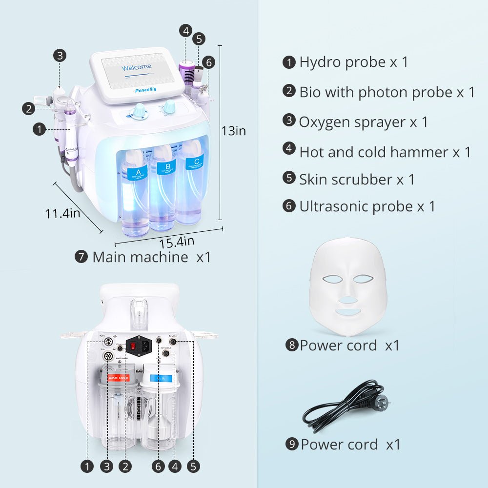 Shape Tactics 7-in-1 HydroSpa Facial System