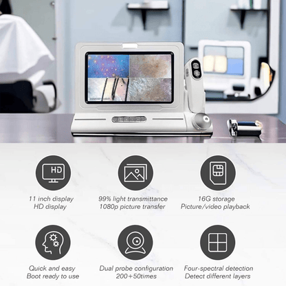 Shape Tactics Triple Spectrum HD Skin & Scalp Analyzer