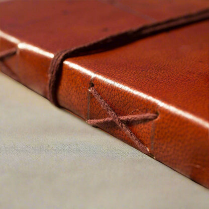 "Feel Deeply" Leather Journal - A Blessing and a Curse