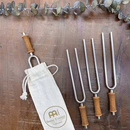 7 Chakra Healing Tuning Fork Set with Travel Case