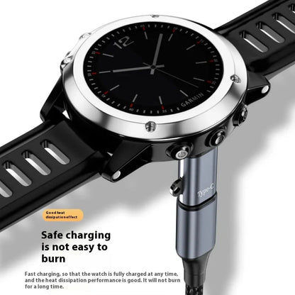 USB-C to Garmin Watch Charging Cable