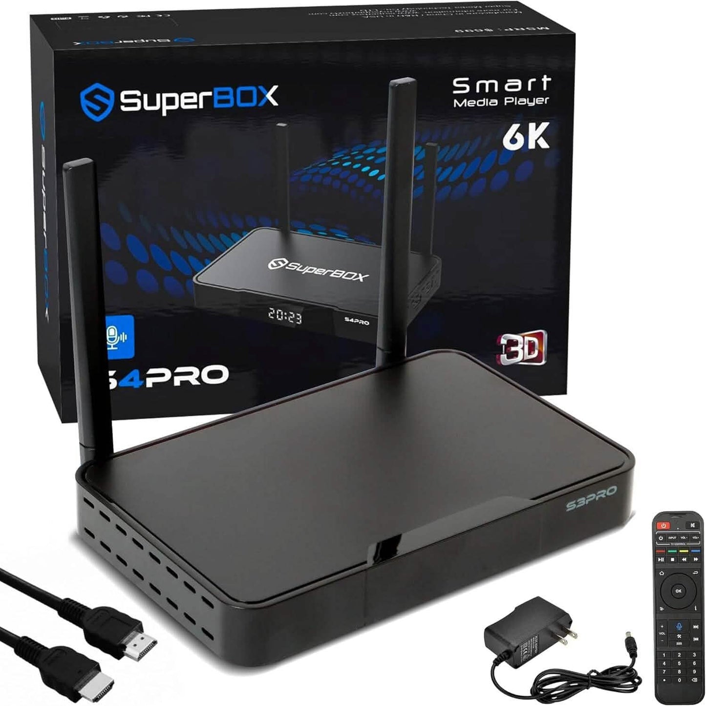 S4 PRO Smart TV Box  (Refurbished)